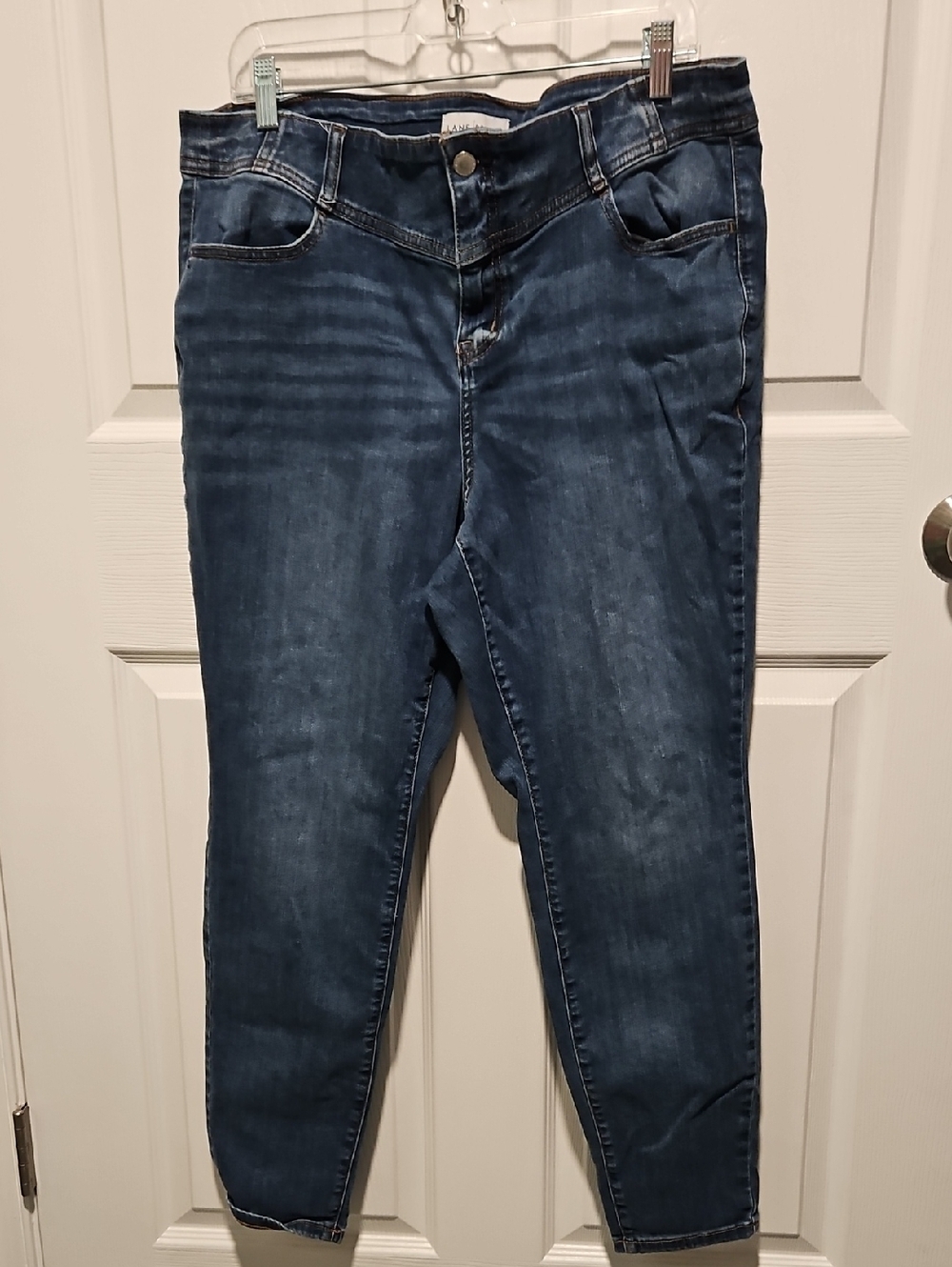 Lane Bryant Dark Blue Skinny Jeans